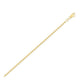 Moon Cut Bead Chain in 14k Yellow Gold (2.50 mm) RCJ