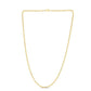 Moon Cut Bead Chain in 14k Yellow Gold (2.50 mm) RCJ