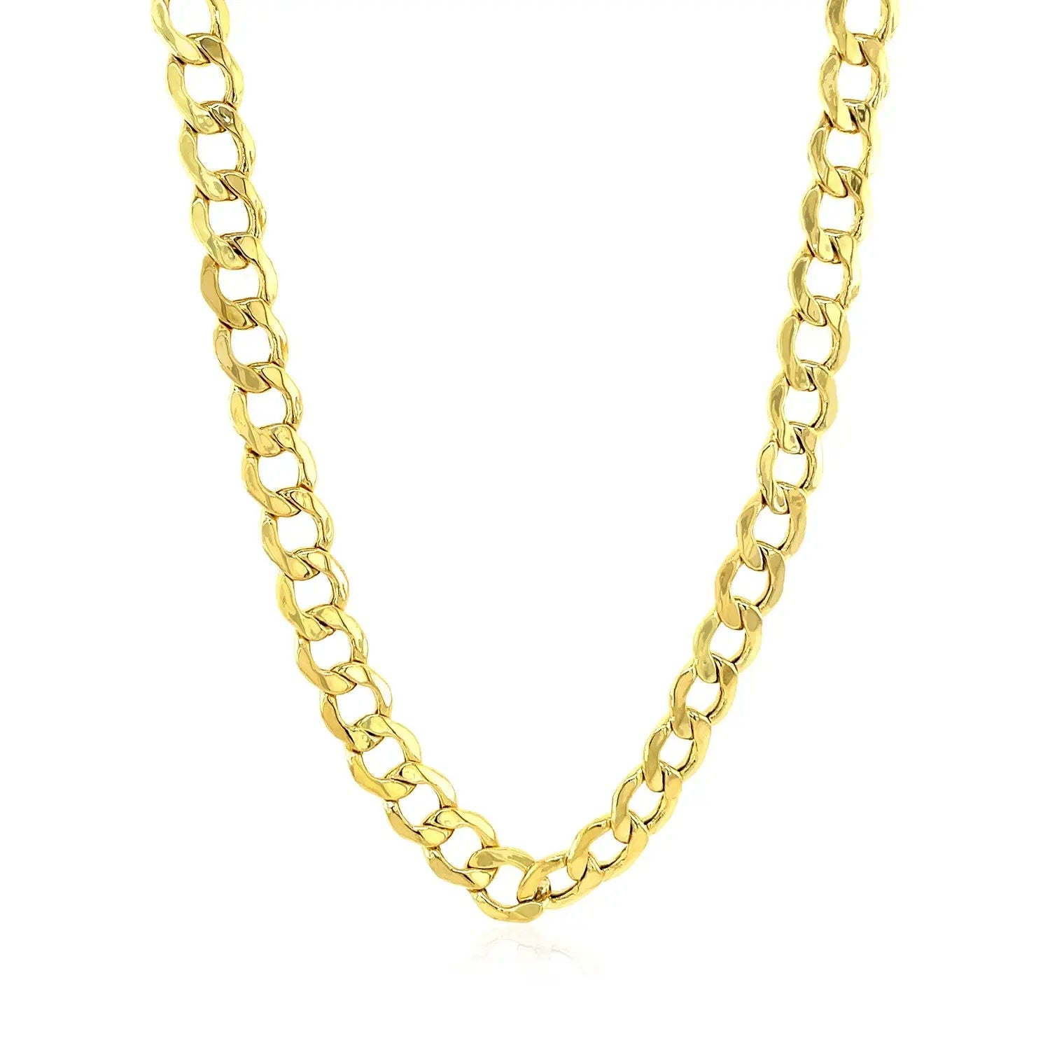 10k Yellow Gold Curb Chain (6.20 mm)Monde Trend