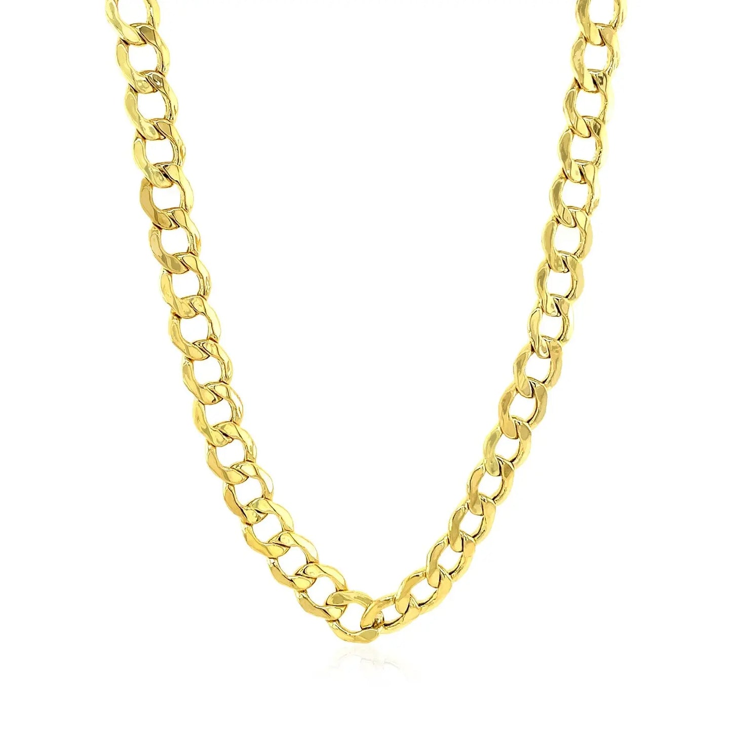 10k Yellow Gold Curb Chain (6.20 mm)Monde Trend