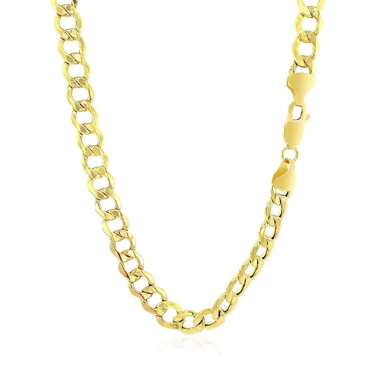 10k Yellow Gold Curb Chain (6.20 mm)Monde Trend