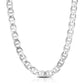 Sterling Silver Rhodium Plated Mariner Chain (8.00 mm) RCJ