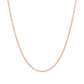 14k Rose Gold Round Cable Link Chain (1.50 mm)Monde Trend