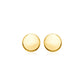 14k Yellow Gold Polished Round Post Earrings(5.5mm) RCJ