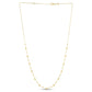 14k Yellow Gold Bead Necklace RCJ