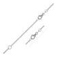 Extendable Cable Chain in 14k White Gold (1.20 mm) RCJ