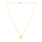 14K Yellow Gold Four Leaf Clover Necklace RCJ