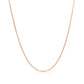 14k Rose Gold Diamond Cut Cable Link Chain (1.10 mm)Monde Trend