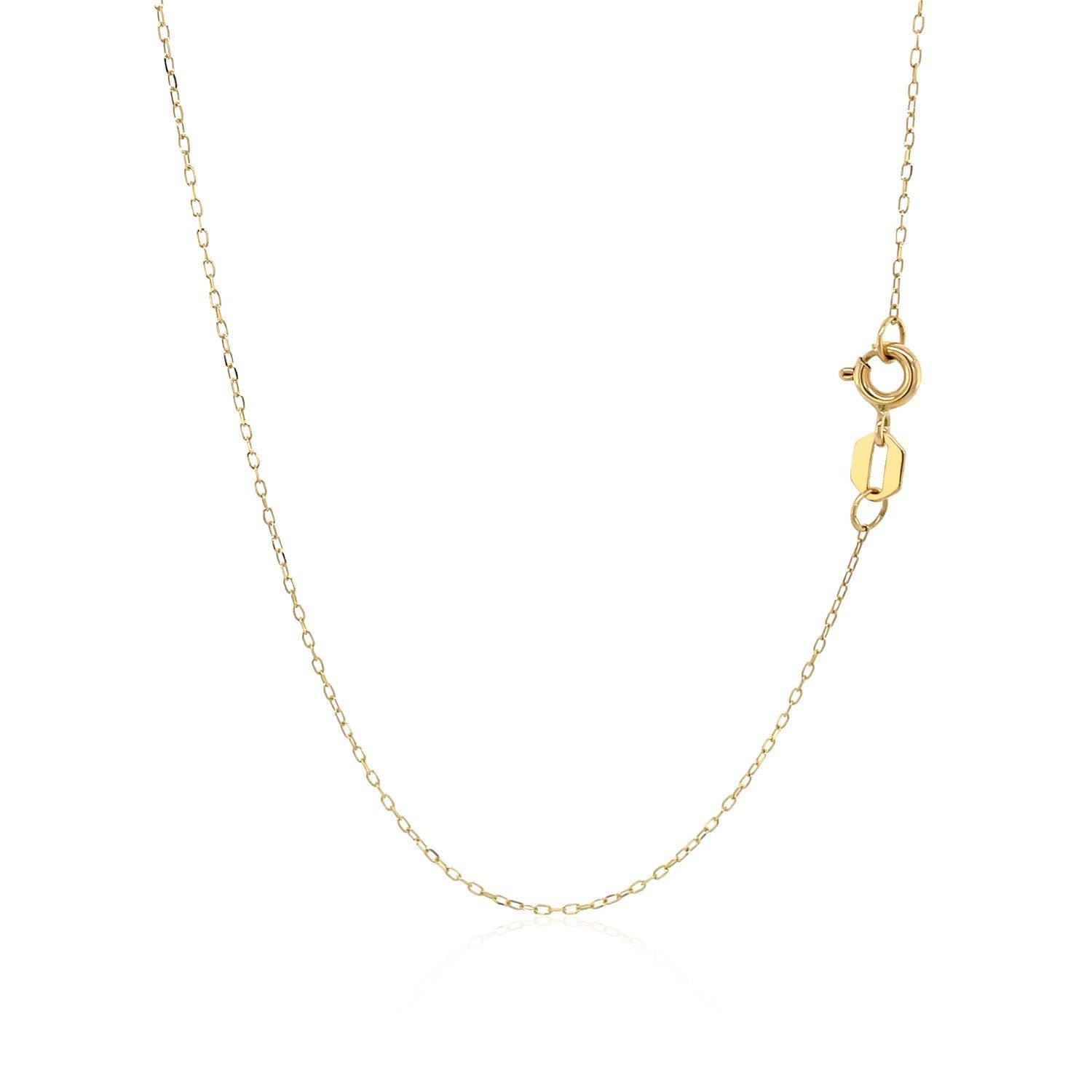 14K Yellow Gold Hand of Hamsa Necklace RCJ