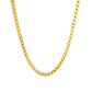 14k Yellow Solid Gold Diamond Cut Round Franco Chain (3.10 mm) RCJ