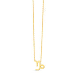 14K Yellow Gold Capricorn Necklace RCJ