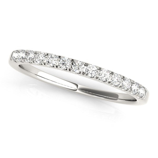 14k White Gold Timeless Diamond Wedding Ring (1/5 cttw) RCJ