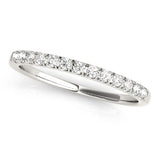 14k White Gold Timeless Diamond Wedding Ring (1/5 cttw) RCJ