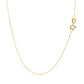 14k Yellow Gold Necklace with Moon RCJ