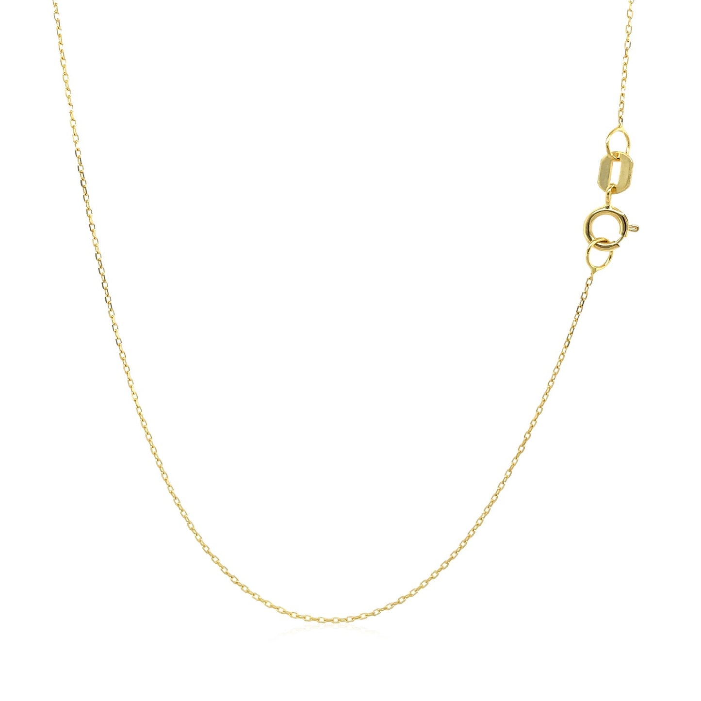 14k Yellow Gold Necklace with Moon RCJ