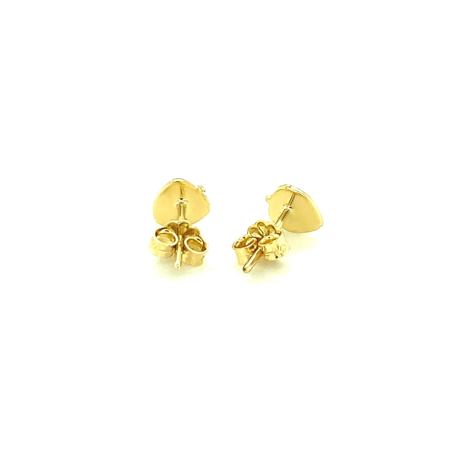 14k Yellow Gold Enameled Strawberry Childrens Earrings RCJ