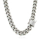 Sterling Silver Rhodium Plated Miami Cuban Chain (8.40 mm) RCJ