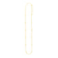 Endless Adjustable Diamond Pendant Chain in Yellow Gold (3.00 mm) RCJ