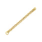 14k Yellow Gold Round Link Bracelet (11.60 mm) RCJ