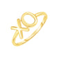 14k Yellow Gold with XO Ring(1.50 mm) RCJ