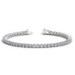 Lab Grown Round Diamond Tennis Bracelet in 14k White Gold (6 cctw F/G  VS2/SI1) RCJ