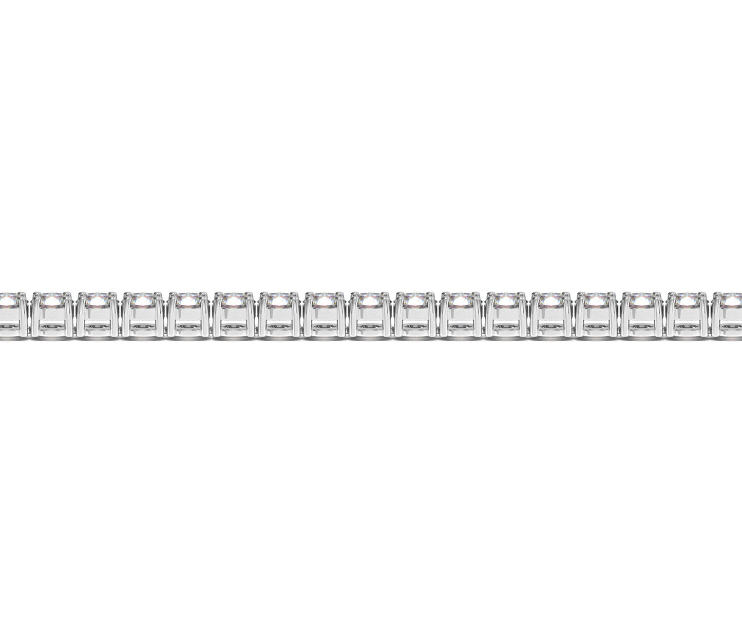 Lab Grown Round Diamond Tennis Bracelet in 14k White Gold (6 cctw F/G  VS2/SI1) RCJ