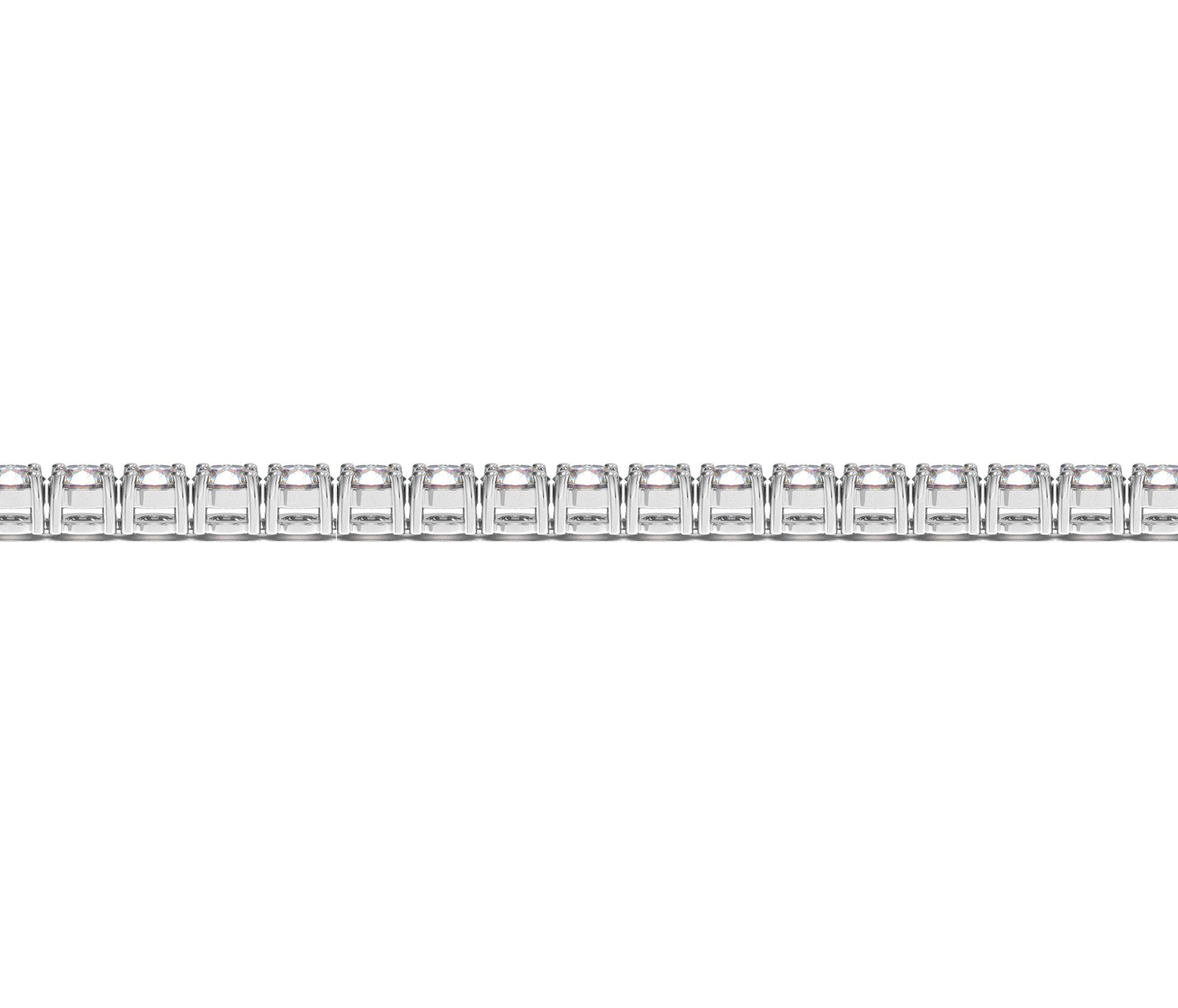 Lab Grown Round Diamond Tennis Bracelet in 14k White Gold (6 cctw F/G  VS2/SI1) RCJ