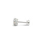 2 cttw Certified IGI Lab Grown Round Diamond Stud Earrings 14k White Gold (G/VS2) RCJ