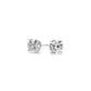 2 cttw Certified IGI Lab Grown Round Diamond Stud Earrings 14k White Gold (G/VS2) RCJ