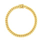 14k Yellow Gold Classic Miami Cuban Solid Bracelet (7.10 mm) RCJ