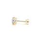 3 cttw Certified IGI Lab Grown Round Diamond Stud Earrings 14k Yellow Gold (G/VS2) RCJ