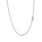 10k White Gold Singapore Chain(1.50 mm)Monde Trend