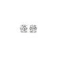 1 cttw Certified IGI Lab Grown Round Diamond Stud Earrings 14k White Gold (G/VS2)Monde Trend