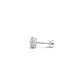 1 cttw Certified IGI Lab Grown Round Diamond Stud Earrings 14k White Gold (G/VS2)Monde Trend