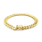 14k Yellow Gold Classic Miami Cuban Solid Bracelet (8.20 mm) RCJ