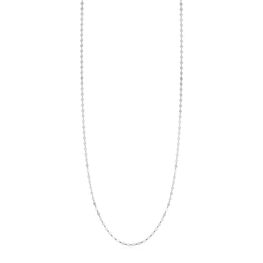 Sterling Silver Mirror Link Necklace RCJ