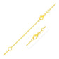 Extendable Cable Chain in 14k Yellow Gold (1.50 mm) RCJ