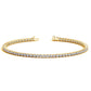 Lab Grown Round Diamond Tennis Bracelet in 14k Yellow Gold (2 cctw F/G  VS2/SI1) RCJ