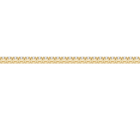 Lab Grown Round Diamond Tennis Bracelet in 14k Yellow Gold (2 cctw F/G  VS2/SI1) RCJ