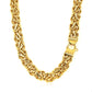 14k Yellow Gold Byzantine Motif Chain Necklace RCJ