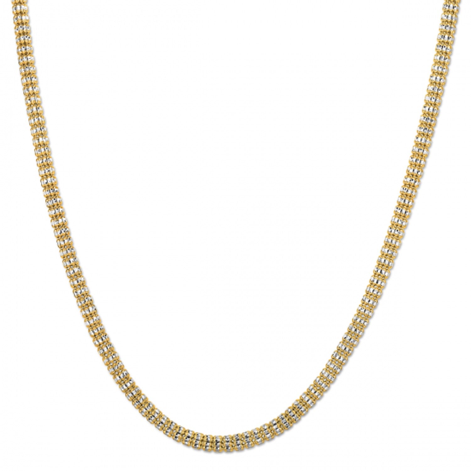 Ice Barrel Chain in 14k Yellow Gold (4.25 mm) RCJ