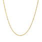 10k Yellow Gold Solid Diamond Cut Rope Chain (1.40 mm)Monde Trend