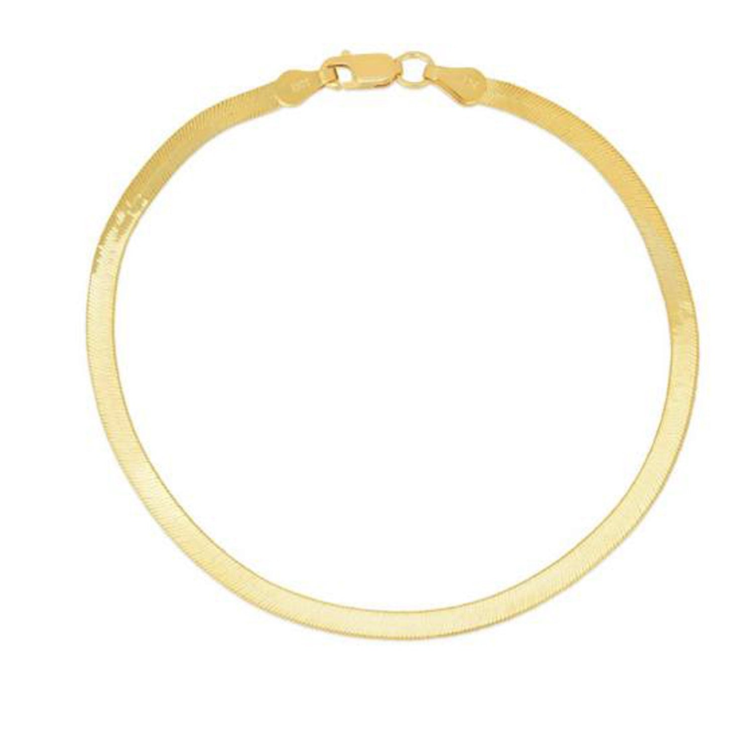 14k Yellow Gold Super Flex Herringbone Bracelet (1.50 mm) RCJ