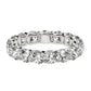 Round Cut Lab Grown Diamond Eternity Ring in 14k White Gold (3 cttw FG/VS2) RCJ