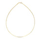 14k Yellow Gold Necklace in a Round Omega Chain Style RCJ