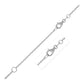 Extendable Cable Chain in 14k White Gold (1.50 mm) RCJ