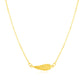 14K Yellow Gold Angel Wing Necklace RCJ