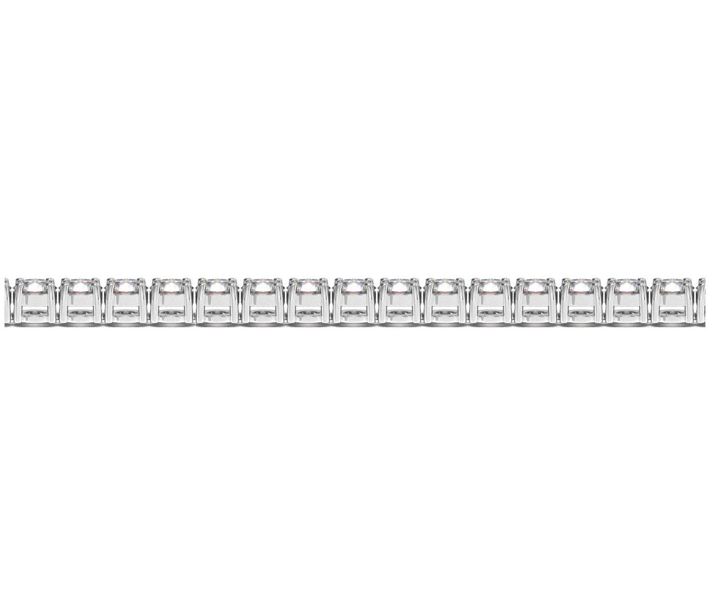 Lab Grown Round Diamond Tennis Bracelet in 14k White Gold (8 cctw F/G  VS2/SI1) RCJ