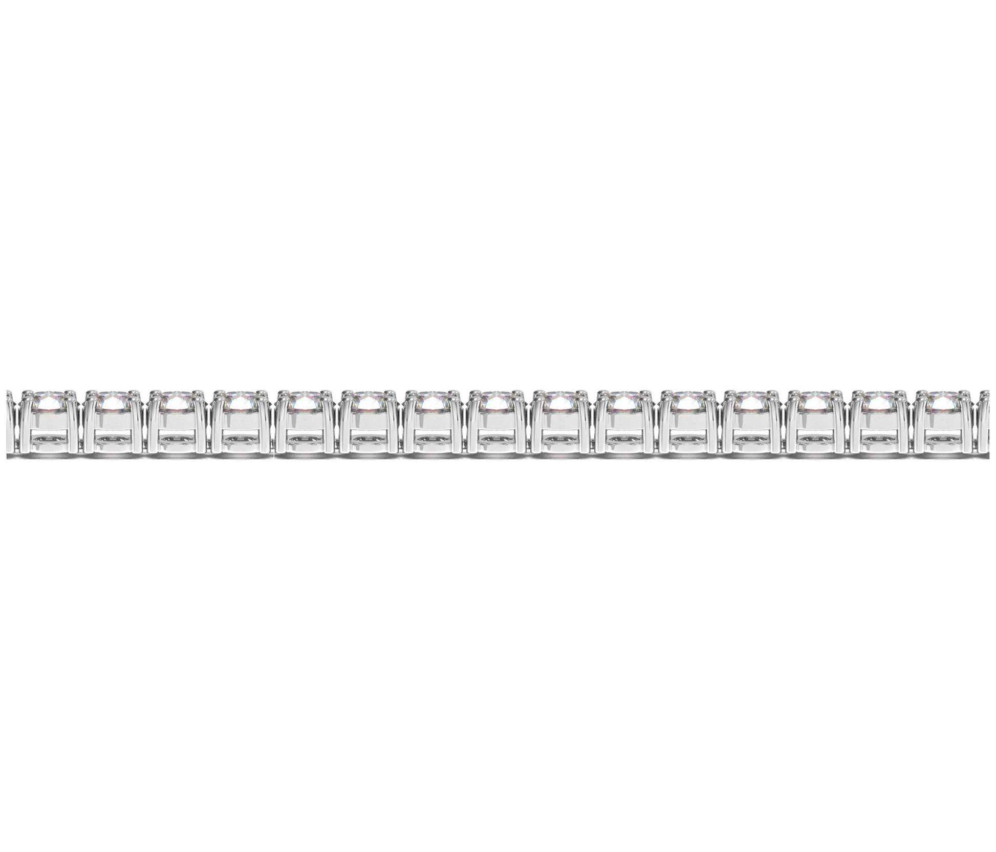 Lab Grown Round Diamond Tennis Bracelet in 14k White Gold (8 cctw F/G  VS2/SI1) RCJ