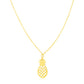 14K Yellow Gold Pineapple Necklace RCJ